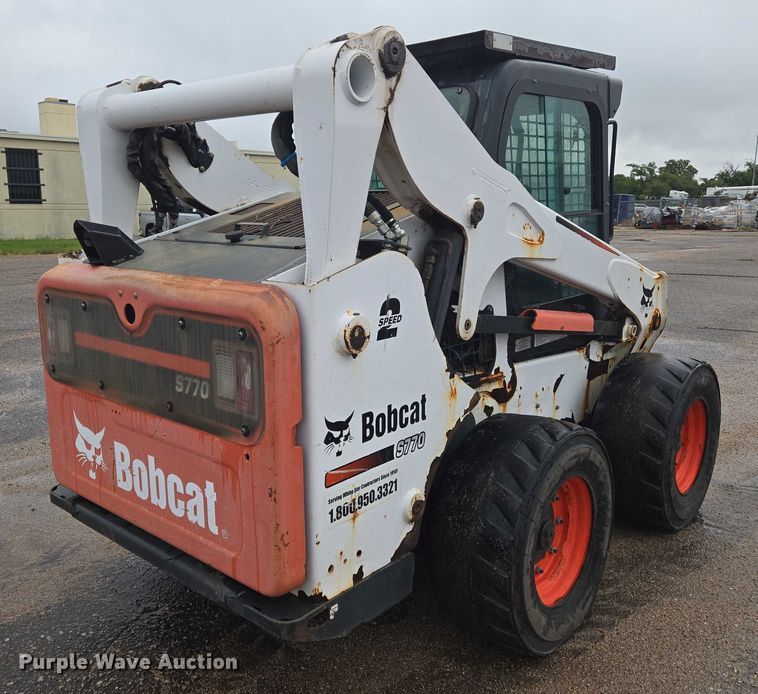 MINI CARGADOR SOBRE RUEDAS 2013 BOBCAT S770