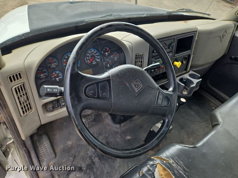 image for item EN8400 2009 International DuraStar 4300 dump flatbed truck