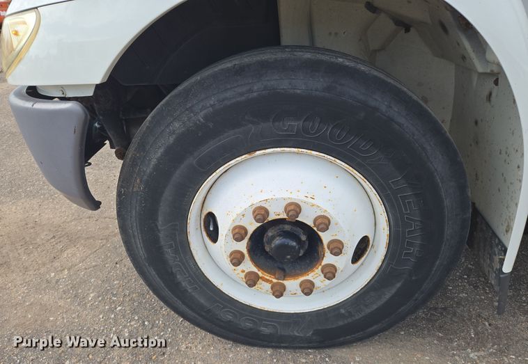 image for item EN8400 2009 International DuraStar 4300 dump flatbed truck