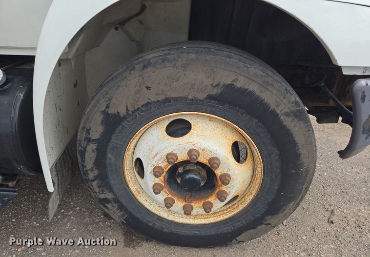 image for item EN8400 2009 International DuraStar 4300 dump flatbed truck