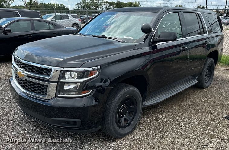 image for item EN8410 2016 Chevrolet Tahoe Police SUV