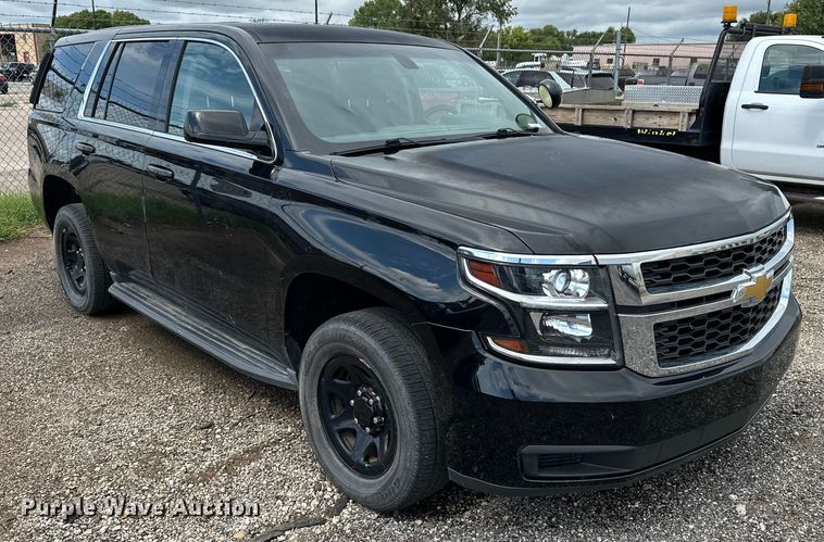 image for item EN8410 2016 Chevrolet Tahoe Police SUV