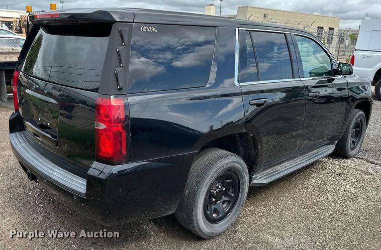 image for item EN8410 2016 Chevrolet Tahoe Police SUV