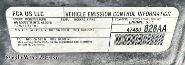 image for item EN8412 2017 Dodge Charger Police 