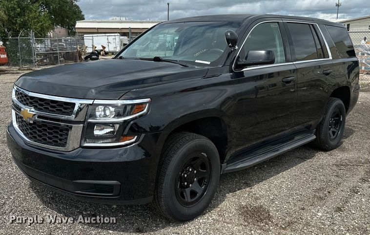 image for item EN8413 2016 Chevrolet Tahoe Police SUV