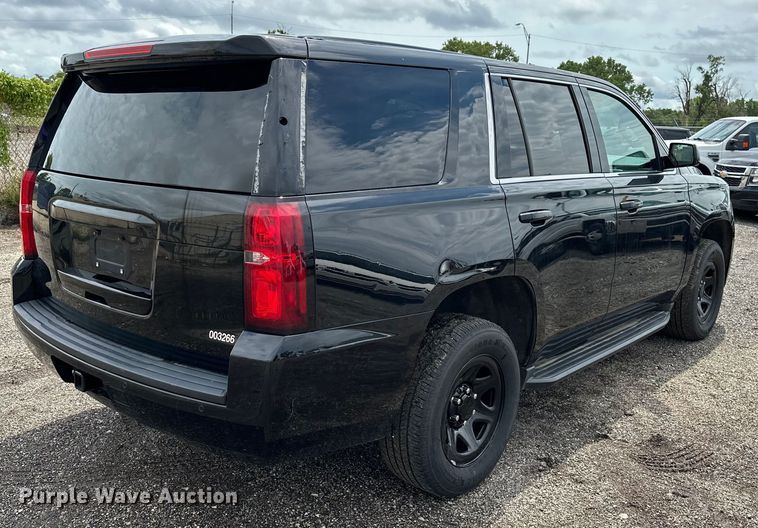 image for item EN8413 2016 Chevrolet Tahoe Police SUV