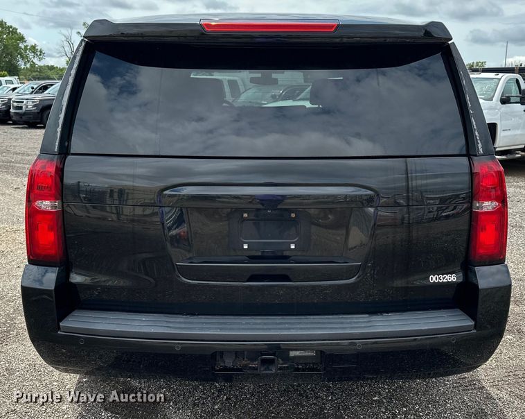 image for item EN8413 2016 Chevrolet Tahoe Police SUV