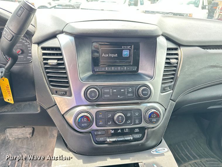 image for item EN8413 2016 Chevrolet Tahoe Police SUV