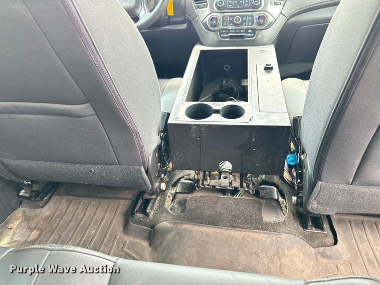 image for item EN8413 2016 Chevrolet Tahoe Police SUV