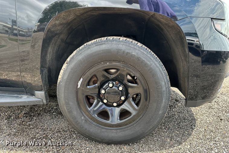 image for item EN8413 2016 Chevrolet Tahoe Police SUV