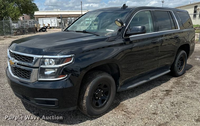 image for item EN8414 2017 Chevrolet Tahoe Police SUV