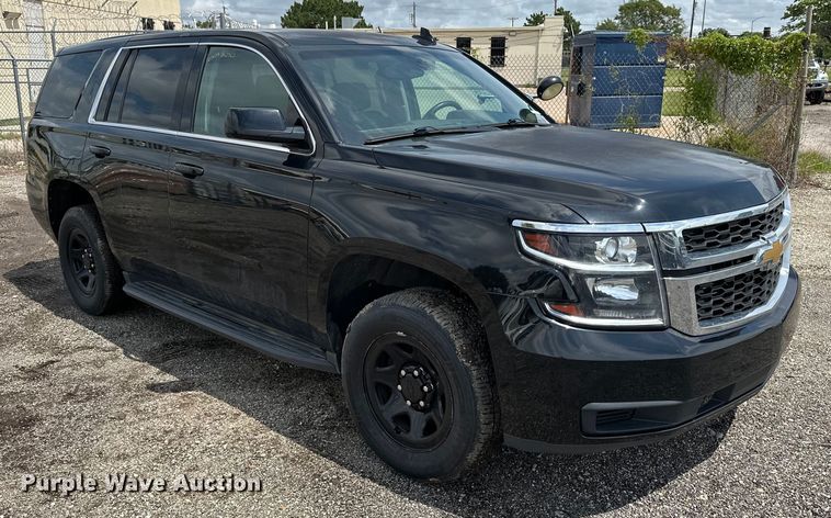 image for item EN8414 2017 Chevrolet Tahoe Police SUV