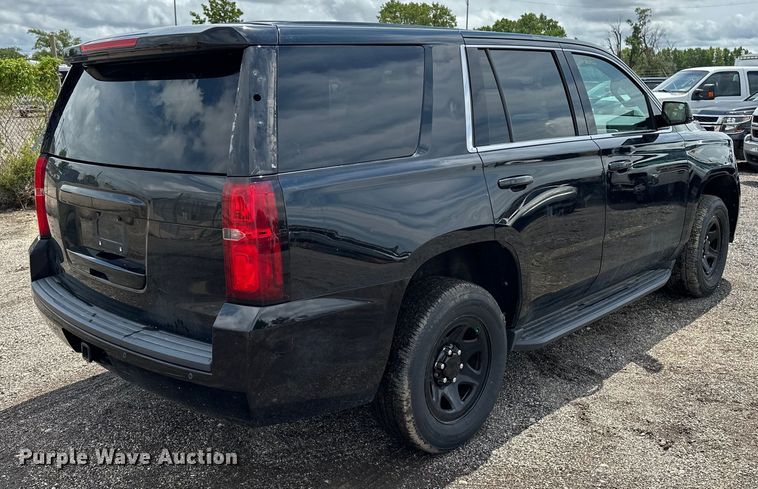 image for item EN8414 2017 Chevrolet Tahoe Police SUV