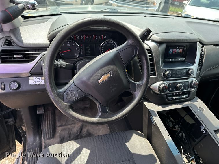 image for item EN8414 2017 Chevrolet Tahoe Police SUV