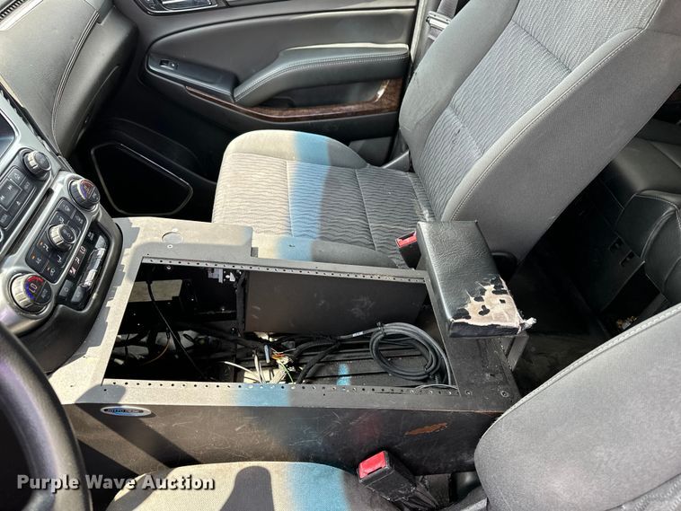 image for item EN8414 2017 Chevrolet Tahoe Police SUV