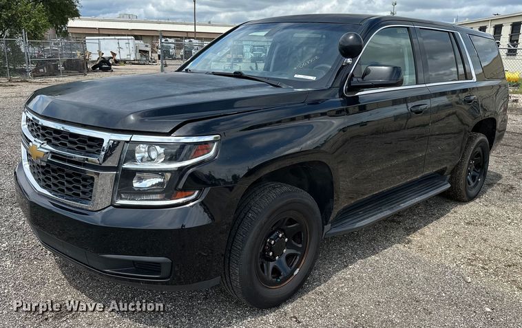 image for item EN8415 2016 Chevrolet Tahoe Police SUV