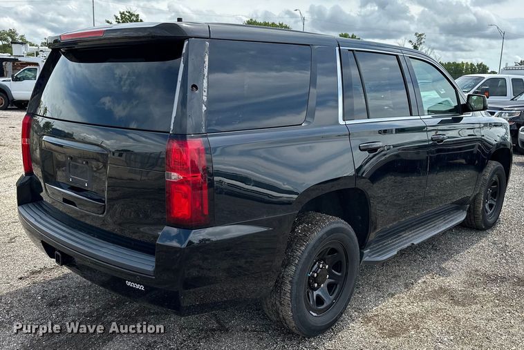 image for item EN8415 2016 Chevrolet Tahoe Police SUV