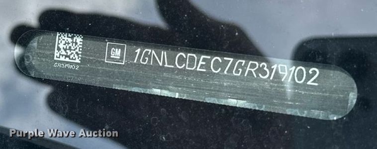 image for item EN8415 2016 Chevrolet Tahoe Police SUV