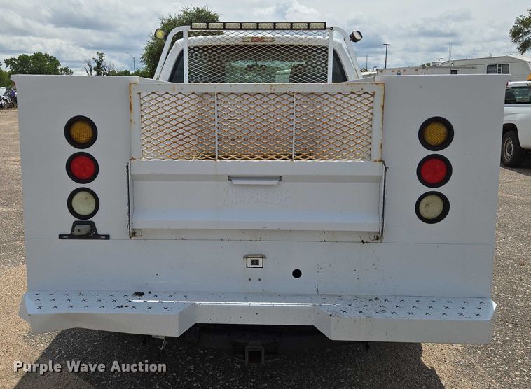 image for item EN8417 2014 Ford F250 Super Duty SuperCab utility bed pickup truck