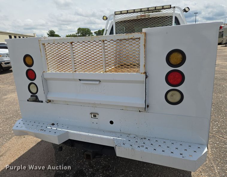 image for item EN8417 2014 Ford F250 Super Duty SuperCab utility bed pickup truck