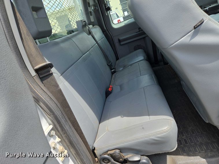 image for item EN8417 2014 Ford F250 Super Duty SuperCab utility bed pickup truck