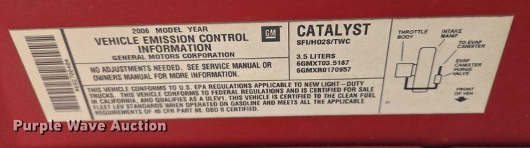 image for item EN8422 2006 Chevrolet  Colorado Crew Cab pickup truck