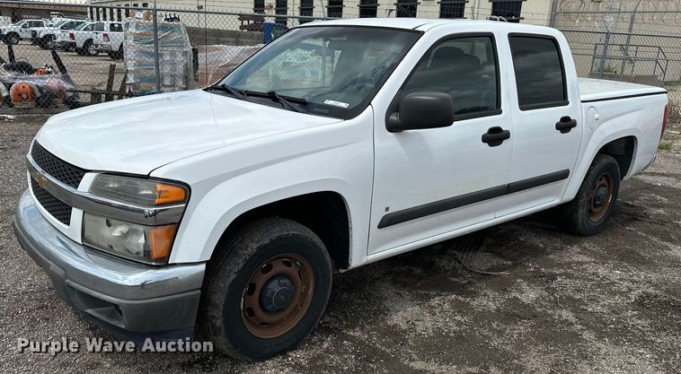 image for item EN8423 2008 Chevrolet Colorado Crew Cab pickup truck