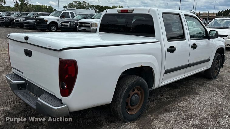 image for item EN8423 2008 Chevrolet Colorado Crew Cab pickup truck