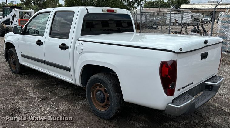 image for item EN8423 2008 Chevrolet Colorado Crew Cab pickup truck