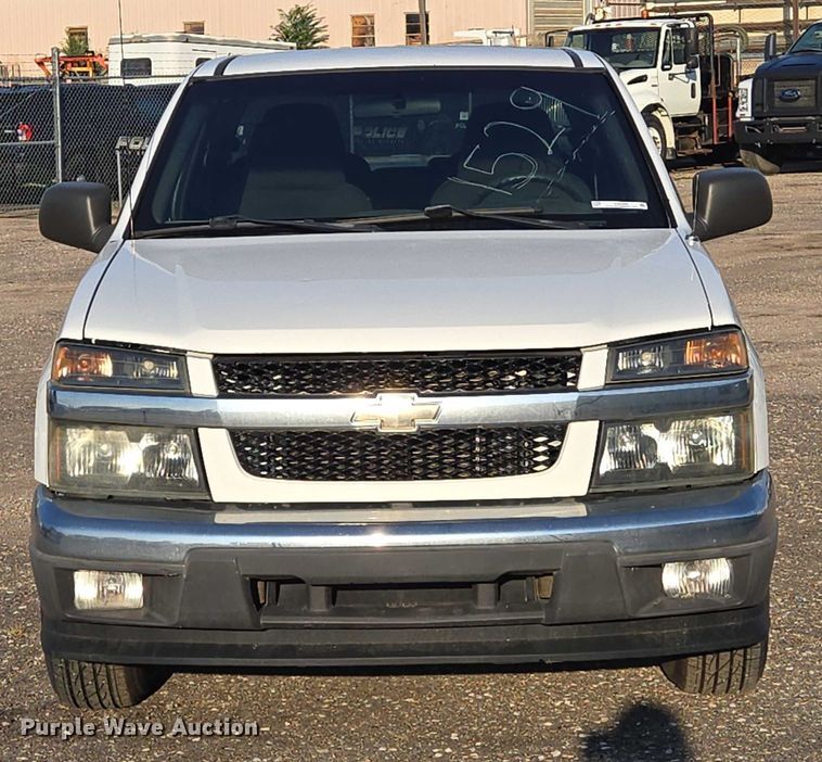 image for item EN8424 2007 Chevrolet Colorado Crew Cab pickup truck