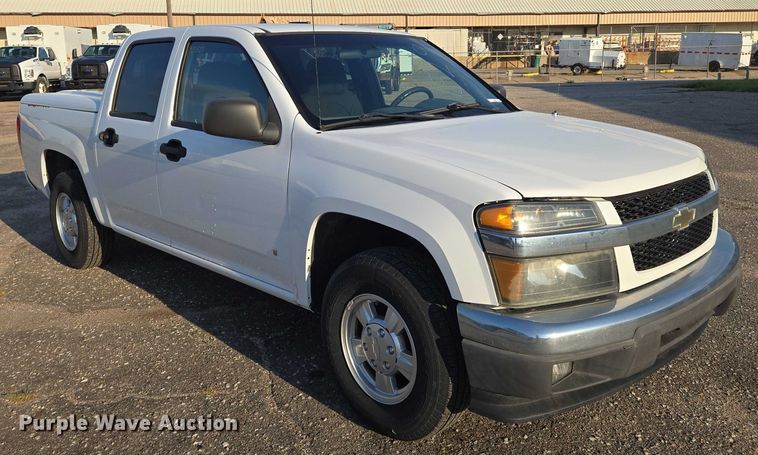 image for item EN8424 2007 Chevrolet Colorado Crew Cab pickup truck