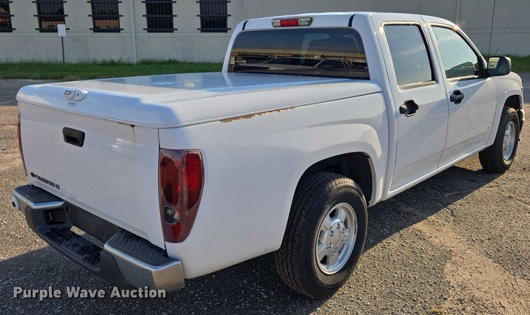 image for item EN8424 2007 Chevrolet Colorado Crew Cab pickup truck