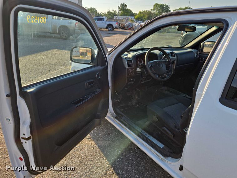 image for item EN8424 2007 Chevrolet Colorado Crew Cab pickup truck