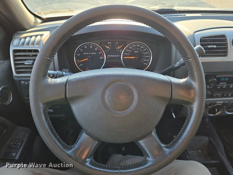 image for item EN8424 2007 Chevrolet Colorado Crew Cab pickup truck