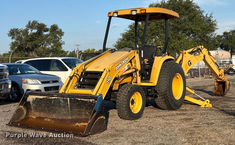 RETROEXCAVADORA 2008 JOHN DEERE 110