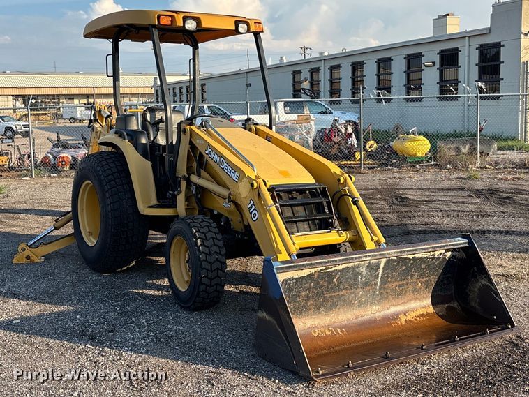 RETROEXCAVADORA 2008 JOHN DEERE 110