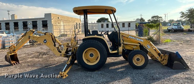 RETROEXCAVADORA 2008 JOHN DEERE 110