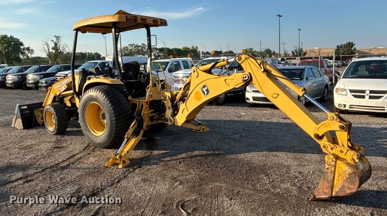 image for item EN8427 2008 John Deere 110 backhoe