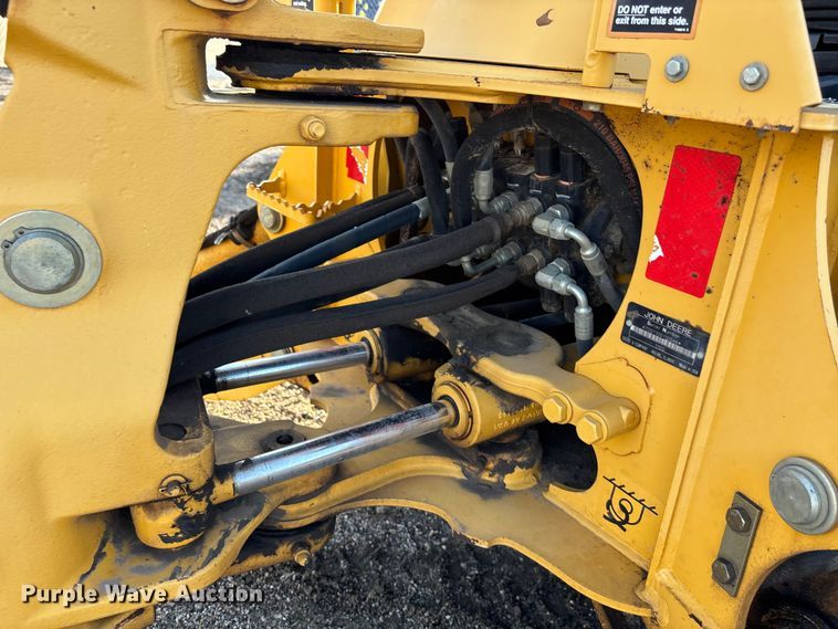 image for item EN8427 2008 John Deere 110 backhoe