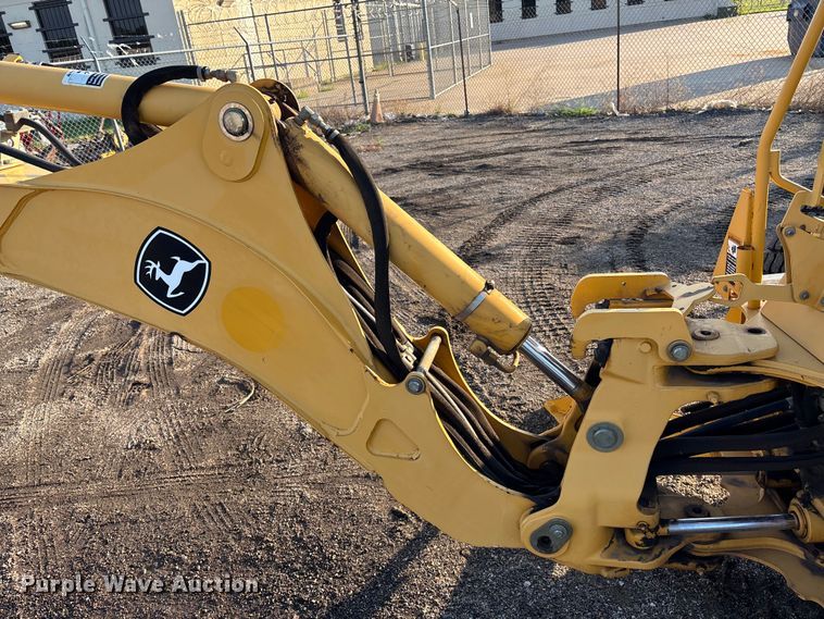 image for item EN8427 2008 John Deere 110 backhoe