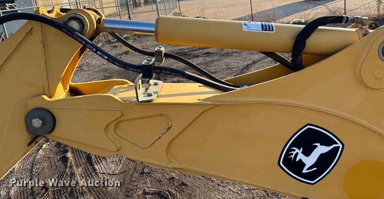 image for item EN8427 2008 John Deere 110 backhoe