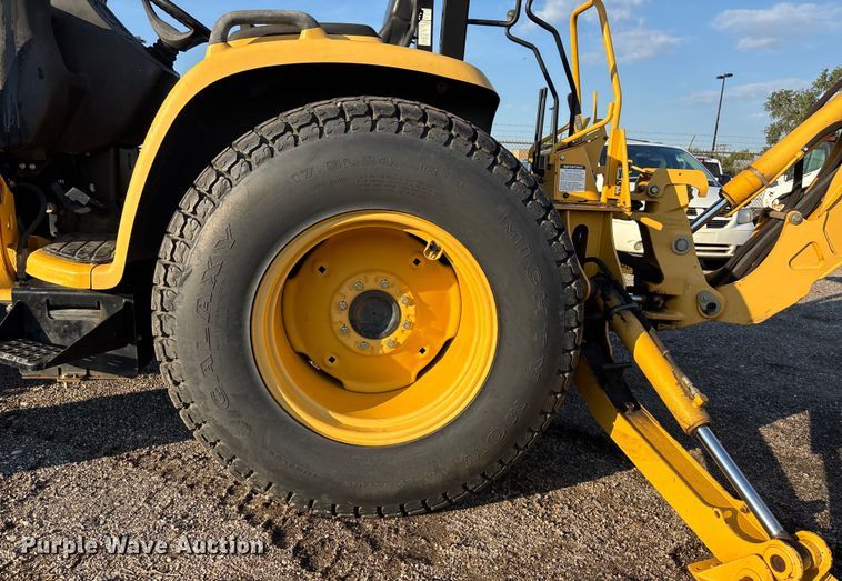 image for item EN8427 2008 John Deere 110 backhoe