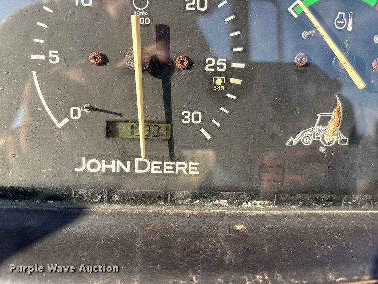 image for item EN8427 2008 John Deere 110 backhoe