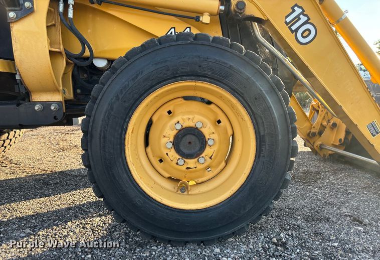 image for item EN8427 2008 John Deere 110 backhoe