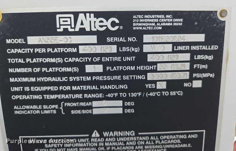 image for item EN8429 2012 Freightliner Business Class M2 bucket truck