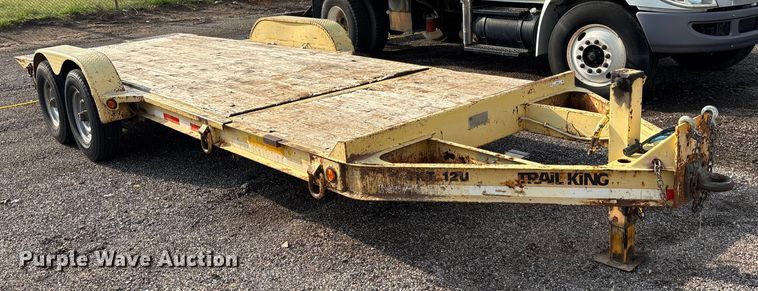 image for item EN8430 2004 Trailer King tilt deck equipment trailer