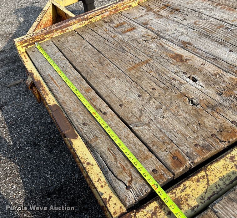 image for item EN8430 2004 Trailer King tilt deck equipment trailer