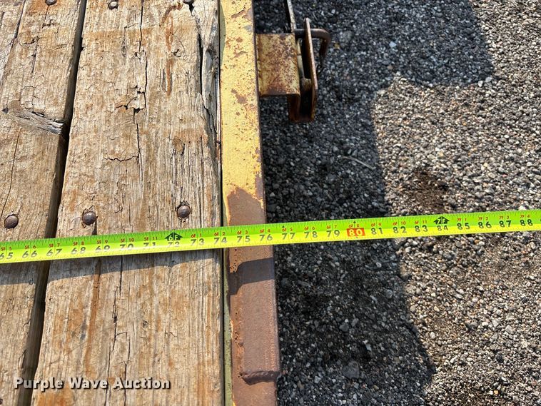 image for item EN8430 2004 Trailer King tilt deck equipment trailer