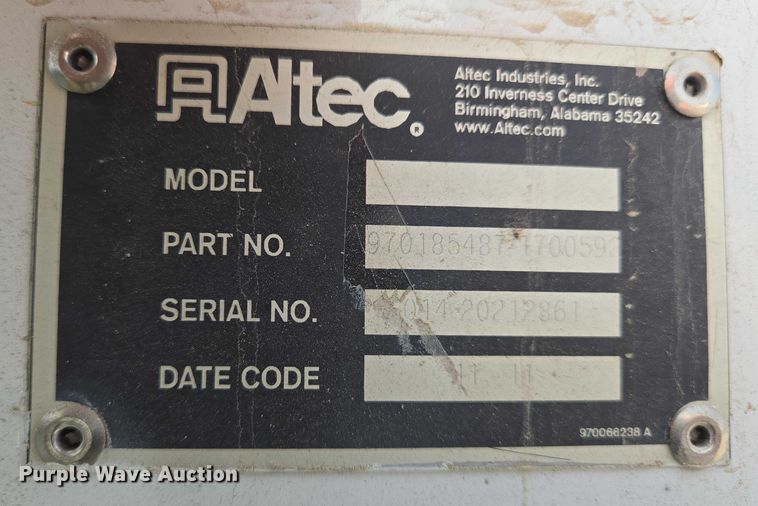 image for item EN8433 2012 Freightliner Business Class M2 bucket truck