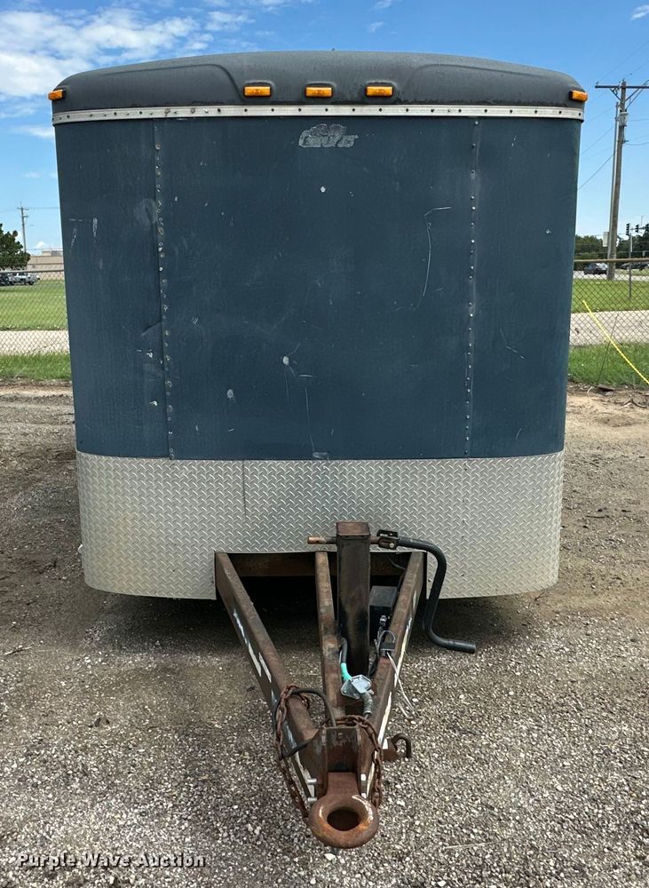 image for item EN8434 2000 Cargo Trailer OM 714TA4 enclosed cargo trailer